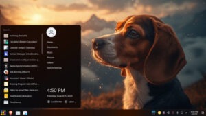 The default menu in RefreshOS gives descriptions of the software before the actual name.