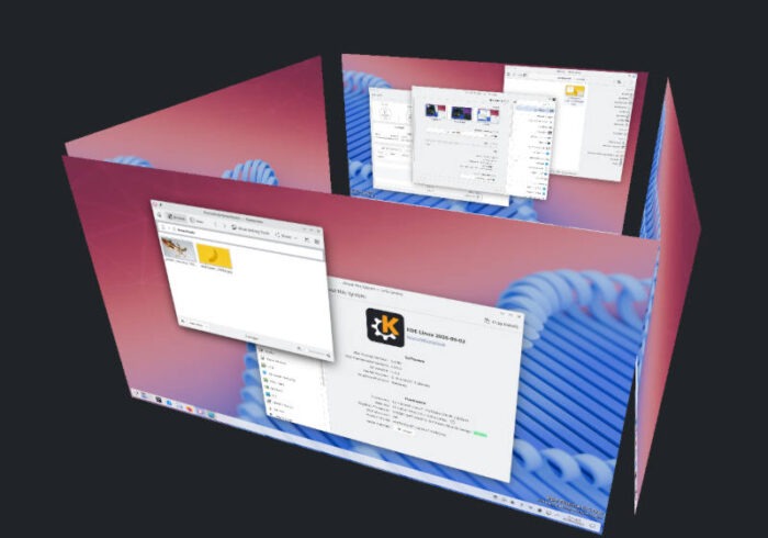 KDE Linux Cube