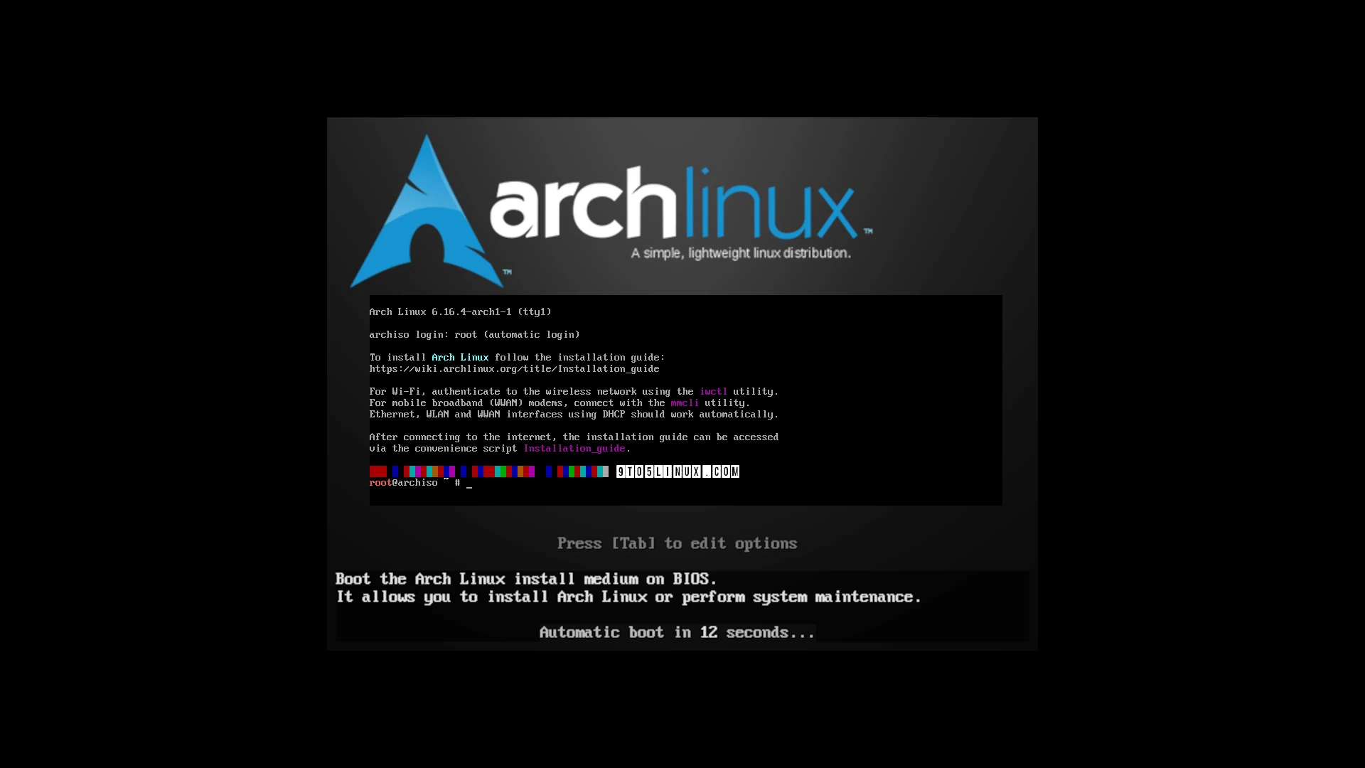 Arch Linux Kernel 6.16