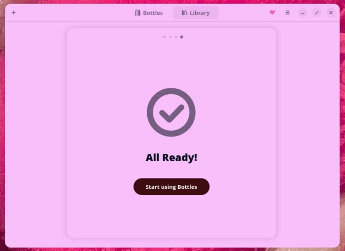 You're now ready to start installing Windows apps.