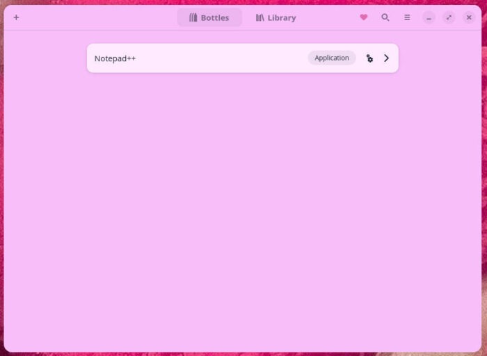 With the bottle created, you can now install the app.