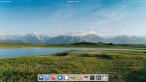 With the addition of icons in the dock representing the newly installed software, I was ready to go.