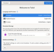Tails screenshot 1.