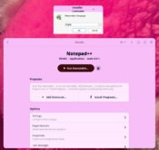 The installation is off and running.