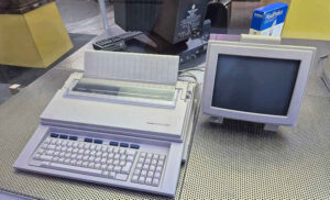 Olivetti word processor.