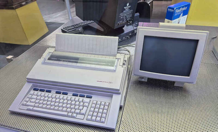 Olivetti word processor.