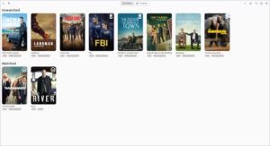 Ticket Booth main page.