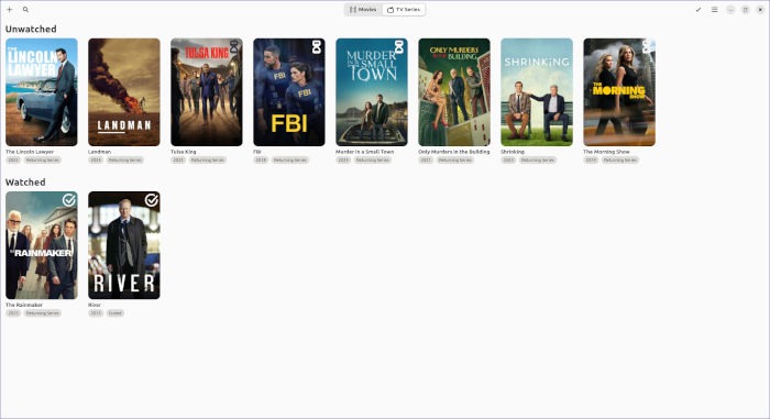 Ticket Booth main page.