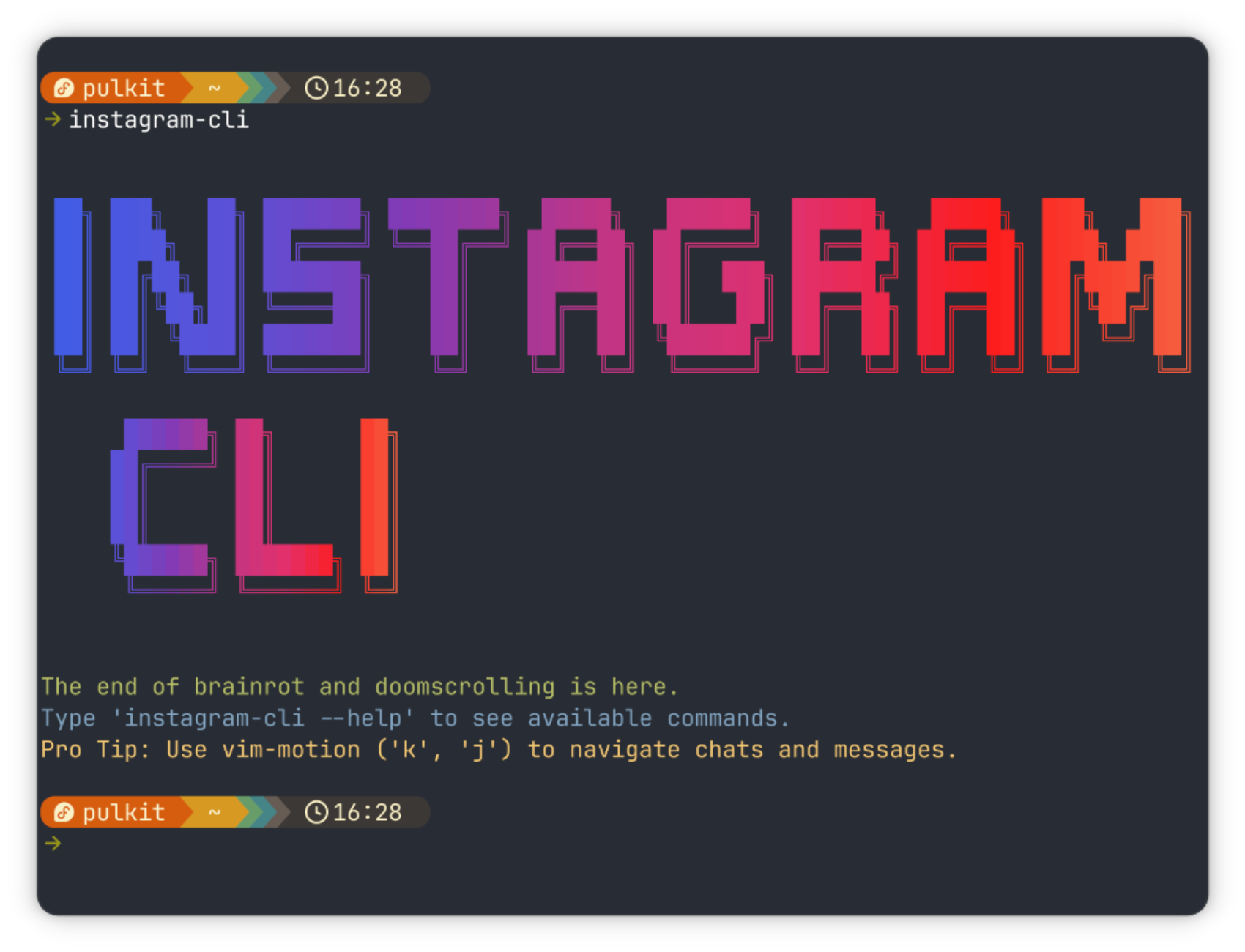 I Used Instagram from the Linux Terminal. It’s Cool Until It’s Not.