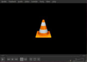 VLC main page screenshot.