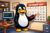 Tux-marks-calendar