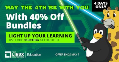 Linux Foundation promo.