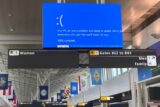 Dulles Airport during CrowdStrike outage.